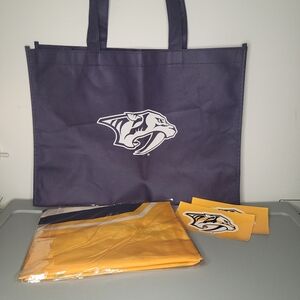 Nashville Predators Bag and Flag Bundle